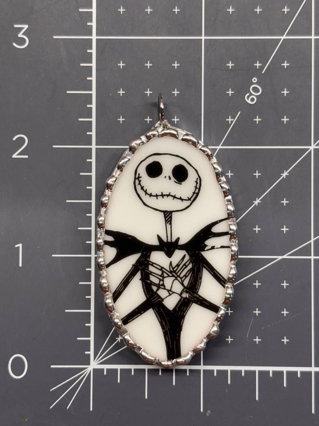 Spooky Black & White pendant