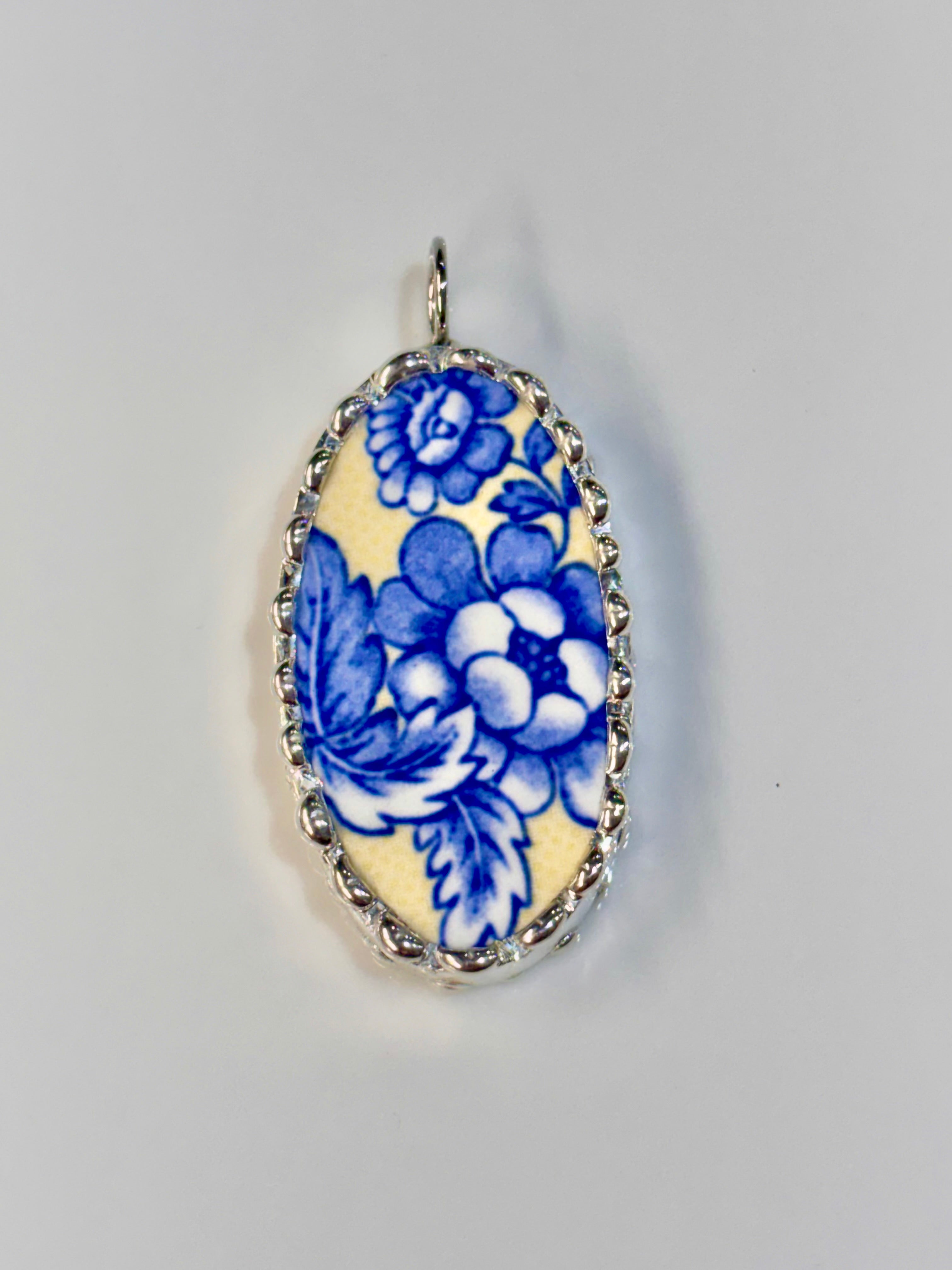 Beautiful Spode Blue & Yellow