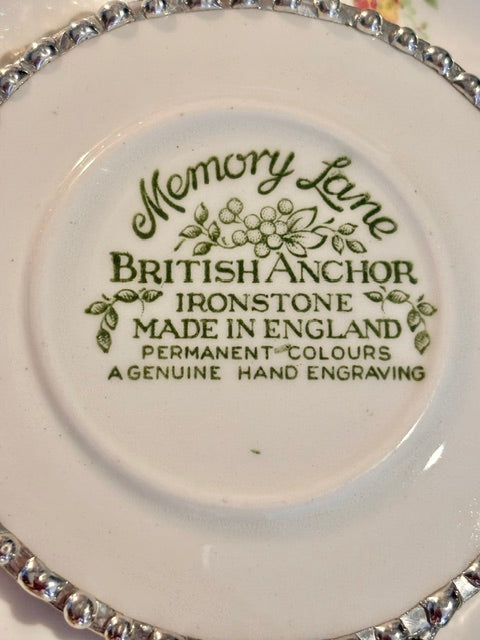Green and White Ironstone