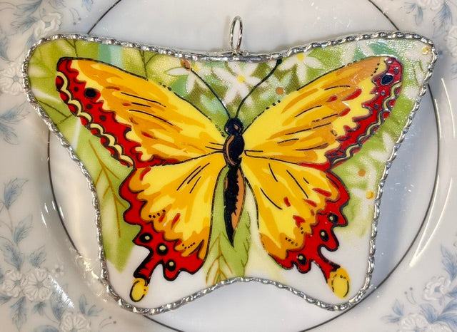 Large Yellow Butterfly